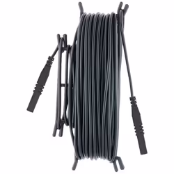 Informations techniques Couleur : noir Longueur de câble : 5 m Type de connexion A (entrées) : banane mâle 4 mm Type de conne ...
