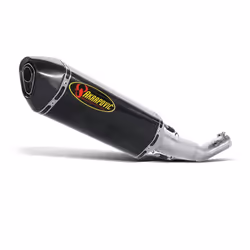 Silencieux arrière en carbone Akrapovic Slip-On Line, charbon