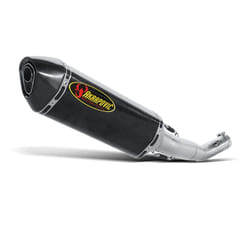 Silencieux arrière en carbone Akrapovic Slip-On Line, charbon