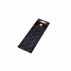 EK Water Blocks EK-Quantum Torque Color Ring 10-Pack HDC, Bague de fixation de couple, Bleu, 1/4", 10 pièce(s), Slovénie