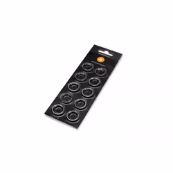 EK Water Blocks EK-Quantum Torque Color Ring 10-Pack STC 10/16, Bague de fixation de couple, Argent, 1/4", 10 pièce(s), Slové ...