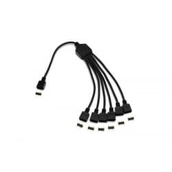 EK Water Blocks EK-D-RGB 6-Fach D-RGB Splitterkabel Câble de diviseur RGB