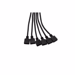 EK Water Blocks EK-D-RGB 6-Fach D-RGB Splitterkabel Câble de diviseur RGB