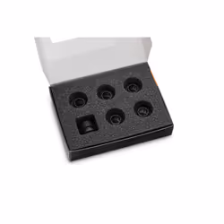 EK Water Blocks EK-Quantum Torque 6-Pack HDC 12 Torque wrench end fitting Noir 1/4" 6 pièce(s)