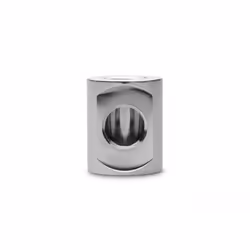 EK Water Blocks 3831109826669, Laiton, Argent, 1/4", 28 mm, 2,3 cm