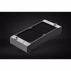 EK Water Blocks 3831109838389, Radiateur, Laiton, Cuivre, Acier inoxydable, Noir, 1/4", 1 bar, 130 mm