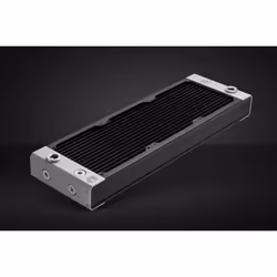 EK Water Blocks 3831109838426, Radiateur, Laiton, Cuivre, Acier inoxydable, Noir, 1/4", 1 bar, 130 mm