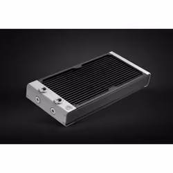 EK Water Blocks 3831109838532, Radiateur, Laiton, Cuivre, Acier inoxydable, Noir, 1/4", 1 bar, 145 mm