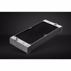 EK Water Blocks 3831109838549, Radiateur, Laiton, Cuivre, Acier inoxydable, Noir, 1/4", 1 bar, 145 mm