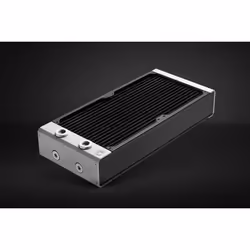 EK Water Blocks 3831109838853, Radiateur, Laiton, Cuivre, Acier inoxydable, Noir, 1/4", 1 bar, 145 mm