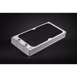 EK Water Blocks 3831109839331, Radiateur, Laiton, Cuivre, Acier inoxydable, Blanc, 1/4", 1 bar, 145 mm