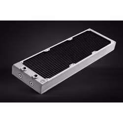 EK Water Blocks 3831109839379, Radiateur, Laiton, Cuivre, Acier inoxydable, Blanc, 1/4", 1 bar, 145 mm