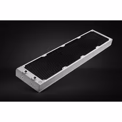 EK Water Blocks 3831109839416, Radiateur, Laiton, Cuivre, Acier inoxydable, Blanc, 1/4", 1 bar, 145 mm