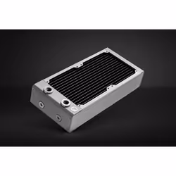 EK Water Blocks 3831109839492, Radiateur, Laiton, Cuivre, Acier inoxydable, Blanc, 1/4", 1 bar, 130 mm