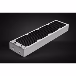 EK Water Blocks 3831109839577, Radiateur, Laiton, Cuivre, Acier inoxydable, Blanc, 1/4", 1 bar, 130 mm