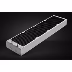 EK Water Blocks 3831109839737, Radiateur, Laiton, Cuivre, Acier inoxydable, Blanc, 1/4", 1 bar, 145 mm