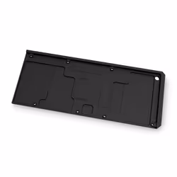 EK Water Blocks Quantum Vector RX 6700XT Backplate Carte graphique Plaque arrière Noir 1 pièce(s)