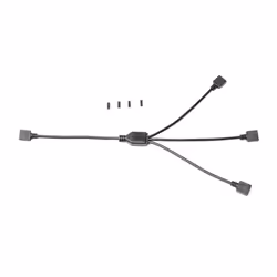 EK Water Blocks Loop D-RGB 3-Way Splitter Cable Câble de diviseur RGB