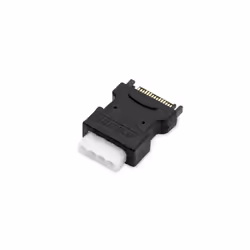EK Water Blocks Loop Adapter Molex to SATA, Molex, SATA, Noir