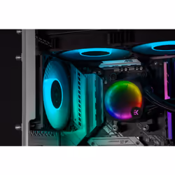 EK Water Blocks Nucleus AIO CR360 Lux D-RGB Processeur Refroidisseur de liquide tout-en-un 12 cm Noir 1 pièce(s)