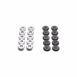 EK Water Blocks Quantum Torque Plug, Acrylonitrile-Butadiène-Styrène (ABS), Laiton, Noir, 1/4", 10 pièce(s)