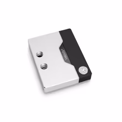 EK Water Blocks 3831109861660, Bloc d'eau, Laiton, Noir, Argent, Emplacement AM4, 3-pin, 1/4"