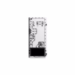 EK Water Blocks 3831109894316, Bloc d'eau, Plexiglas, Noir, Transparent, 1/4", 215 mm, 80 mm