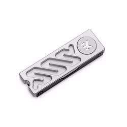 EK Water Blocks Quantum Convection M.2 NVMe, Radiateur, Aluminium, Argent, Disque électronique, 24 mm, 75 mm