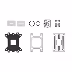 EK Water Blocks 3831109897027, Aluminium, Noir, Argent, Emplacement AM4