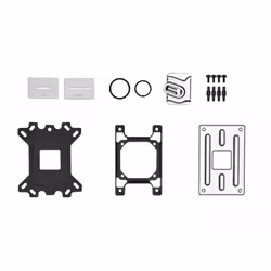 EK Water Blocks 3831109897034, Aluminium, Noir, Argent, Emplacement AM4