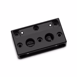 EK Water Blocks 3831109900413, Plaque de montage, Acétal, Polyoxyméthyléne (POM), Noir, 1/4"