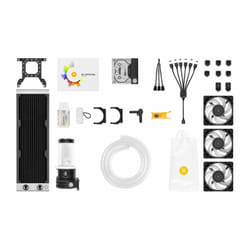EK Water Blocks 3831109904930 système de refroidissement d’ordinateur Processeur Kit de refroidissement du liquide 12 cm Noir