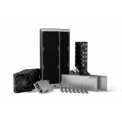 EK Water Blocks EK-Pro QDC Refroidisseur par eau + plaque arrière