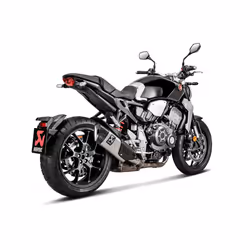 Silencieux Arrière Akrapovic Slip-On Line Titane, argent