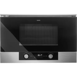 Asko OM8334S micro-onde Intégré Micro-onde simple 850 W Noir, Acier inoxydable