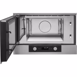 Asko OM8334S micro-onde Intégré Micro-onde simple 850 W Noir, Acier inoxydable