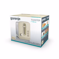 Gorenje T1100CLI 6 2 part(s) 1100 W Champagne - Vue supplémentaire 3