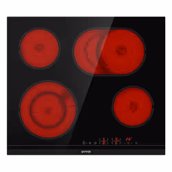 Gorenje ECT643BCSC Noir Intégré 60 cm Céramique 4 zone(s)