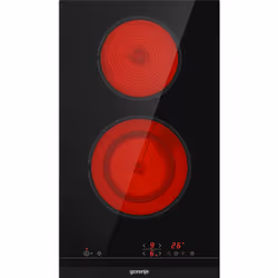 Gorenje ECT322BCSC Noir Intégré Céramique 2 zone(s)