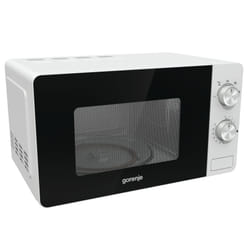 Gorenje MO20E1W Sur toute la gamme Micro-onde simple 20 L 800 W Acier inoxydable, Blanc