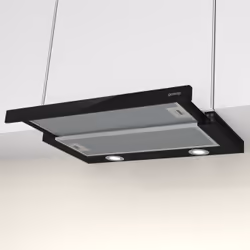Gorenje TH62E4BG hotte Semi-intégrée (semi-encastrée) Noir 450 m³/h C - Vue supplémentaire 6