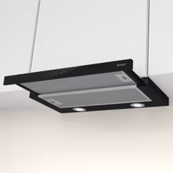 Gorenje TH64E4BG hotte Semi-intégrée (semi-encastrée) Noir 450 m³/h C - Vue supplémentaire 5