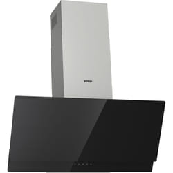 Gorenje WHI949EXBG hotte Montée au mur Argent, Acier inoxydable 608 m³/h B