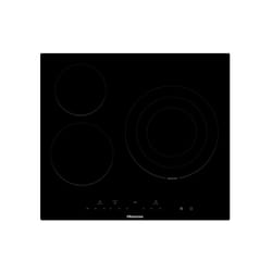 Hisense E6322C plaque Noir Intégré 59 cm Céramique 3 zone(s)