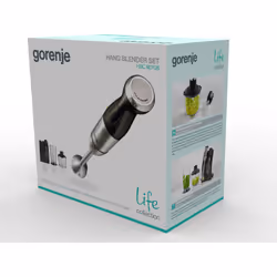 Gorenje HBC807QB 0,5 L Batteur à main 800 W Noir, Acier inoxydable - Vue supplémentaire 3