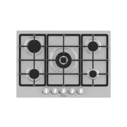 Hisense GM773XF plaque Acier inoxydable Intégré 71 cm Gaz 5 zone(s)