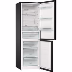 Gorenje NRK6192ABK4 réfrigérateur-congélateur Pose libre 302 L E Noir