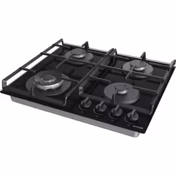 Gorenje GTW641EB plaque Noir Intégré 60 cm Gaz 4 zone(s)