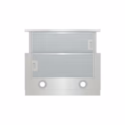 Hisense CH6TL4BX hotte Semi-intégrée (semi-encastrée) Acier inoxydable 450 m³/h C