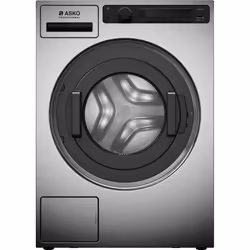 Asko WMC6743PF.S, Pose libre, Charge avant, Acier inoxydable, Boutons, Rotatif, LCD, Gauche